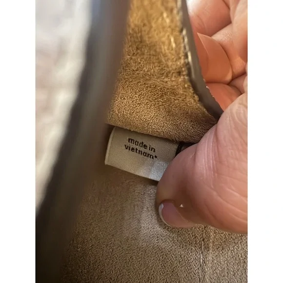 Coach Micro Crossbody Bag Womens Saddle Mini White Leather Butterfly Gold Chain - Picture 5 of 9